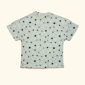 Oversized Boxy Tencel Tee - Connected Dots